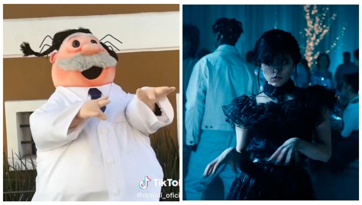 Dr Simi Recrea El Baile De Merlina Y Se Hace Viral En TikTok Quinto