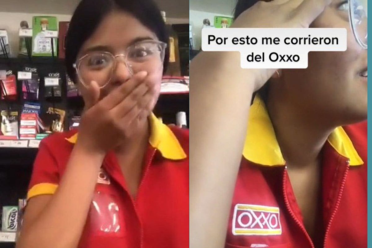 VIDEO Cajera de Oxxo revela número telefónico de clienta mientras