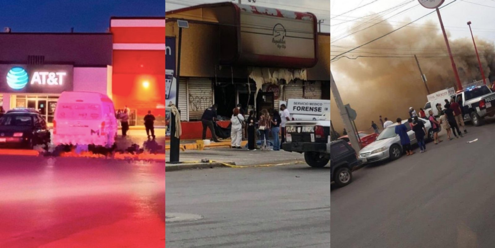 Ahora en Ciudad Juárez incendios en comercios y ataques armados dejan