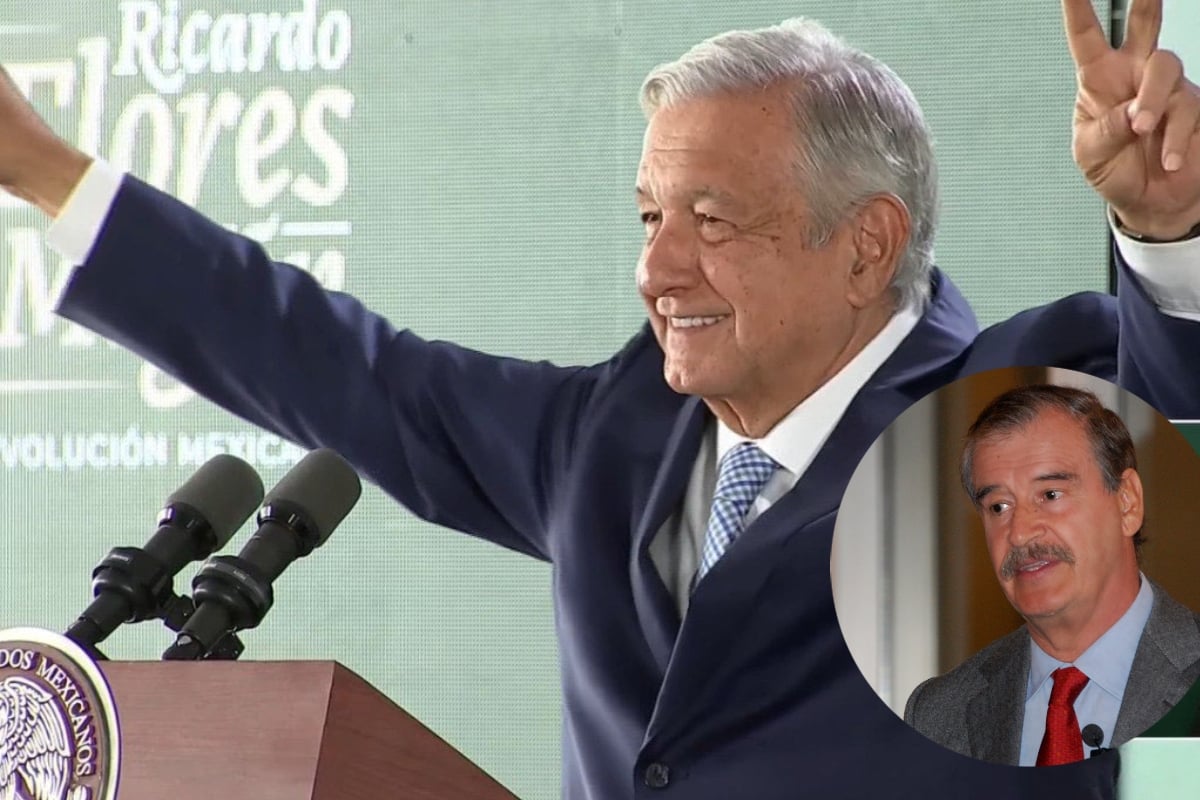 AMLO acepta invitación de Fox para tomarse foto juntos Él está