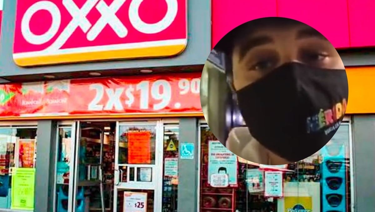 VIDEO Españoles visitan México entran a un Oxxo y su reacción se hace