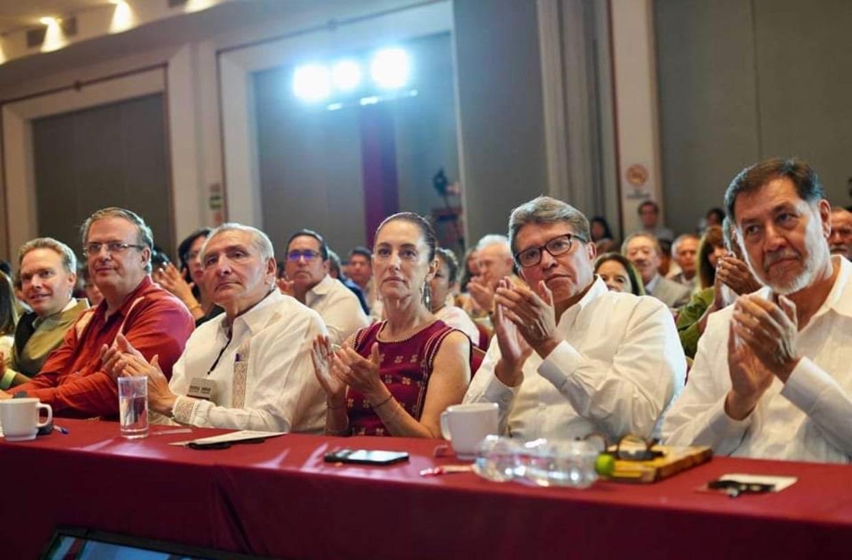 Claudia Sheinbaum Celebra La Unidad Tras Consejo Nacional De Morena