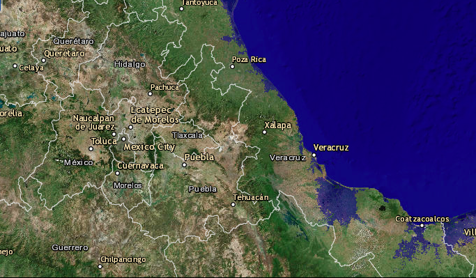 Veracruz bajo el agua Veracruz bajo el agua