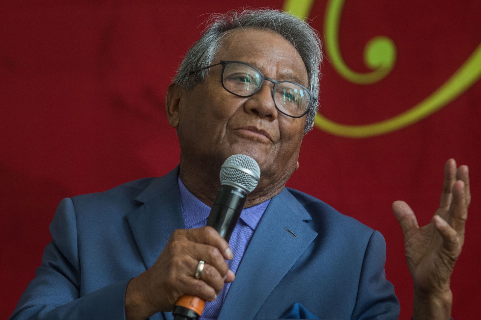 El cantautor mexicano, Armando Manzanero. El cantautor mexicano, Armando Manzanero.