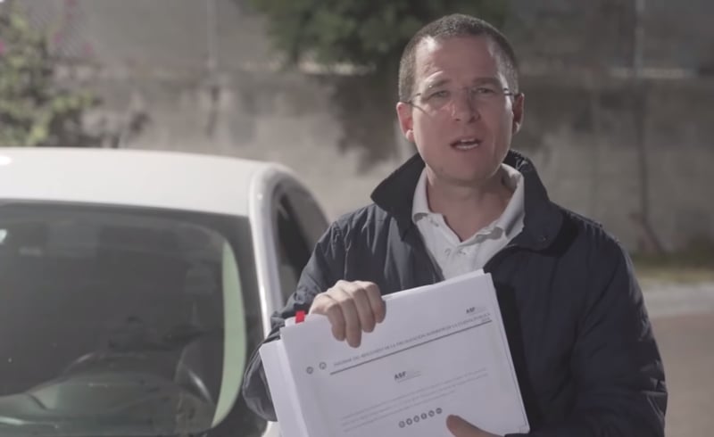 Anaya trató de ejemplificar un reporte de la ASF Anaya trató de ejemplificar un reporte de la ASF