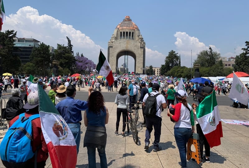 Realizaron el juicio en el Monumento a la Revolución 