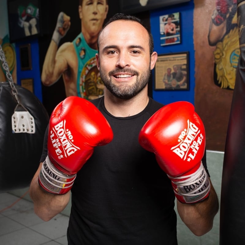 Es un gran aficionado al boxeo 