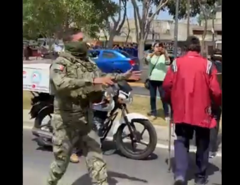 Integrantes de Semar les pidieron retirarse Integrantes de Semar les pidieron retirarse