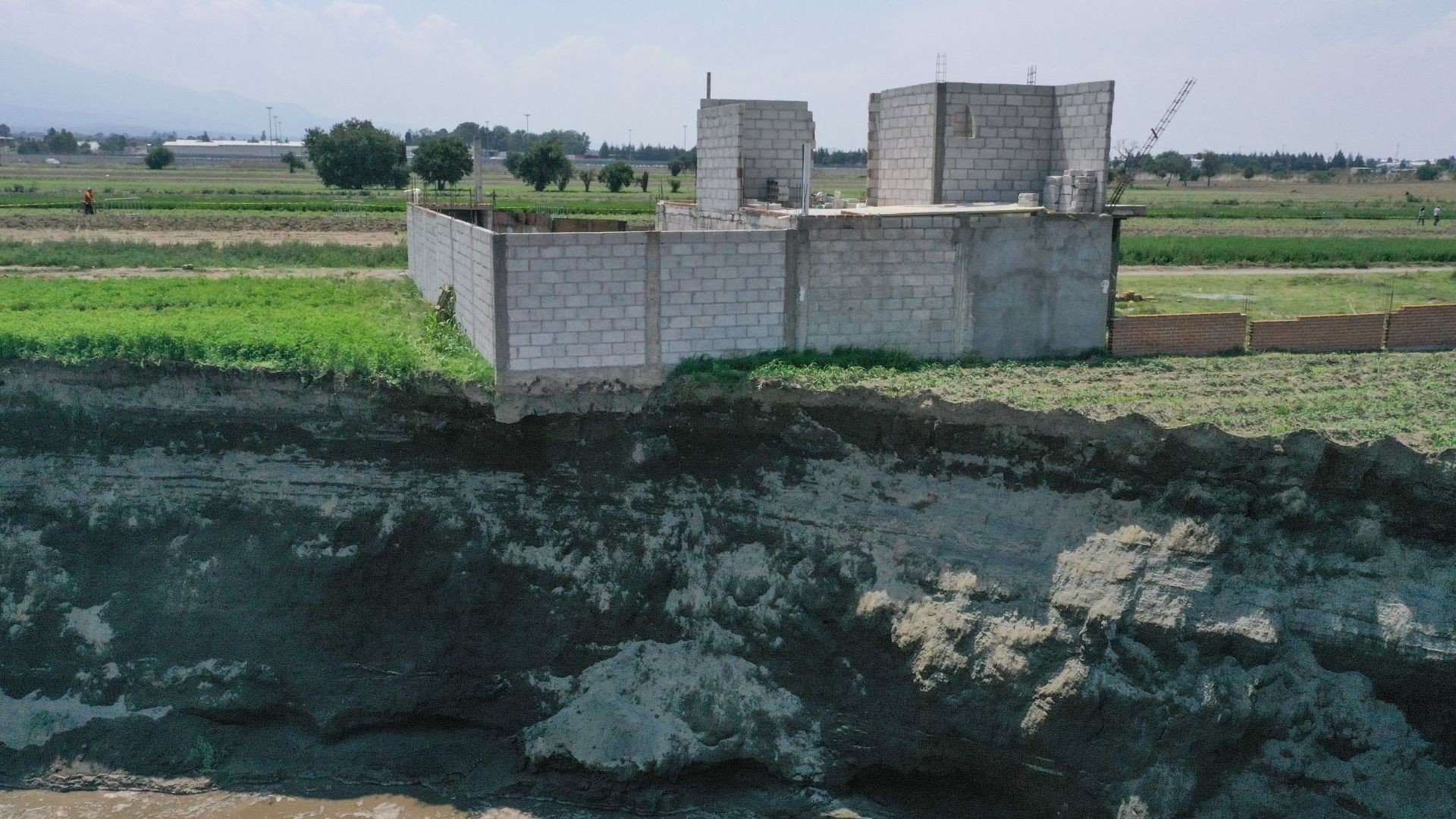 La casa que pertenece a los afectados La casa que pertenece a los afectados