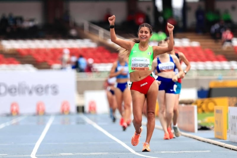 Sofía Ramos triunfó en el Mundial de Atletismo sub-20