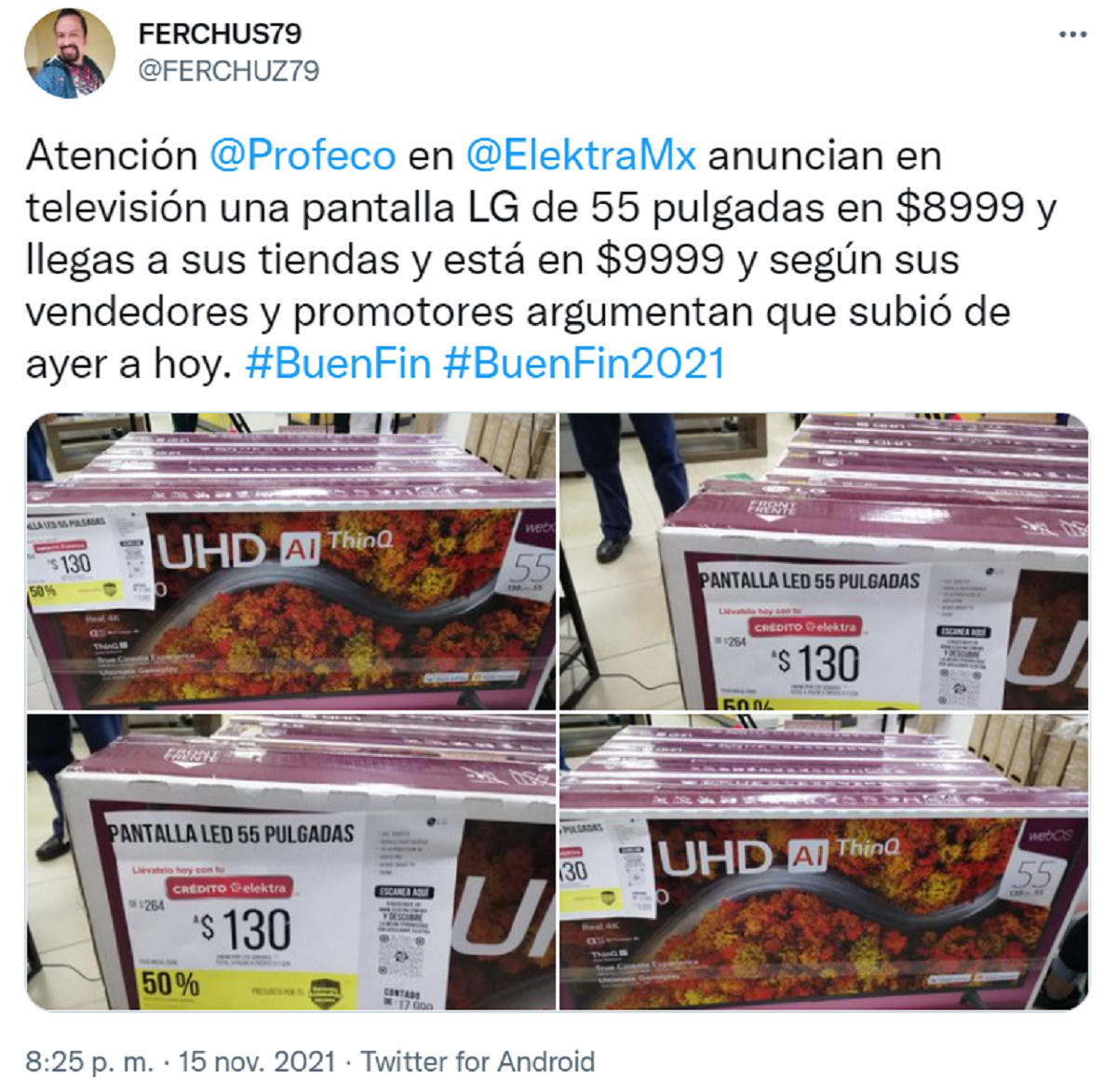 Quejas del Buen Fin