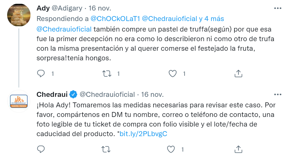 Quejas contra Chedraui