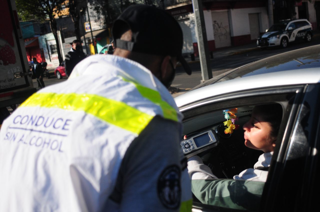 El alcoholímetro CDMX se aplicará a lo largo de todo el día hasta el 16 de enero