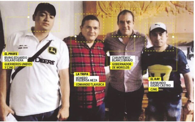 Cuauhtémoc Blanco and narcos