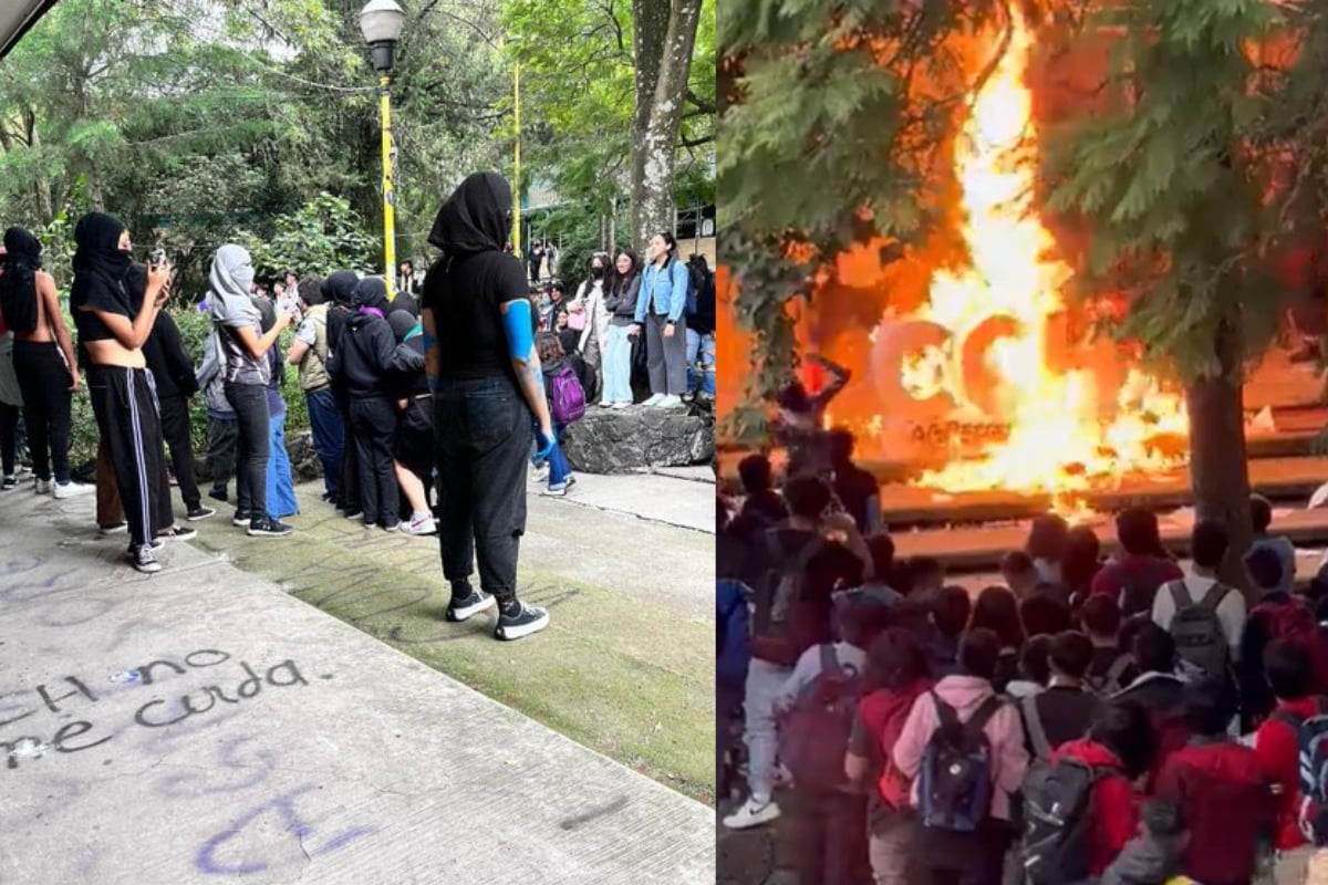 UNAM asegura que investigará agresión sexual en contra de alumna en los baños del CCH Sur