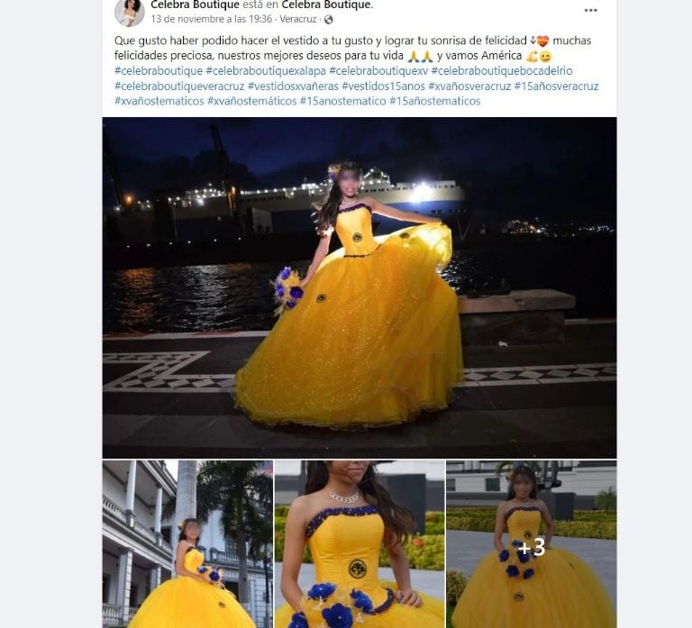 Quincea era se vuelve viral por usar un vestido del Am rica en su