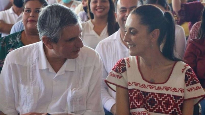 La historia de amor entre Claudia Sheinbaum y Jesús Tarriba