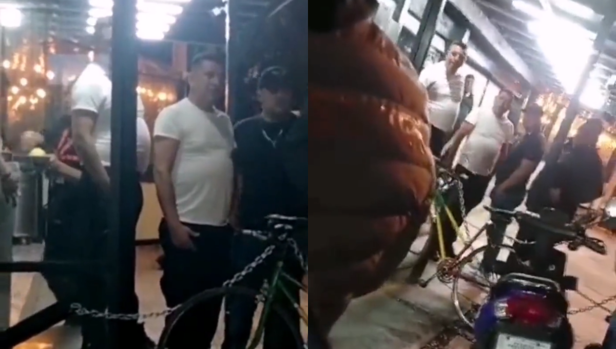 Policías golpean a repartidores de taquería y los sancionan
