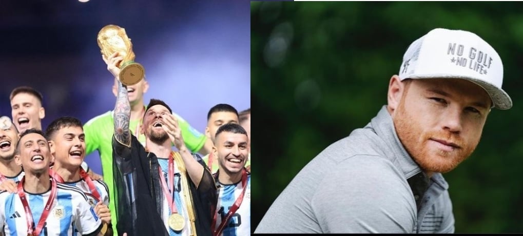 Qatar 2022: Canelo Álvarez felicita a Messi y Argentina por campeonato