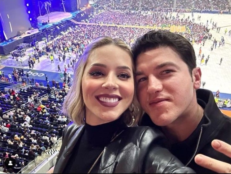 Mariana Rodríguez compartió concierto de Bad Bunny en Instagram