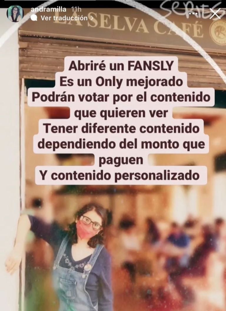 Andra Escamilla anuncia que venderá fotos en Fansly | Quinto Poder