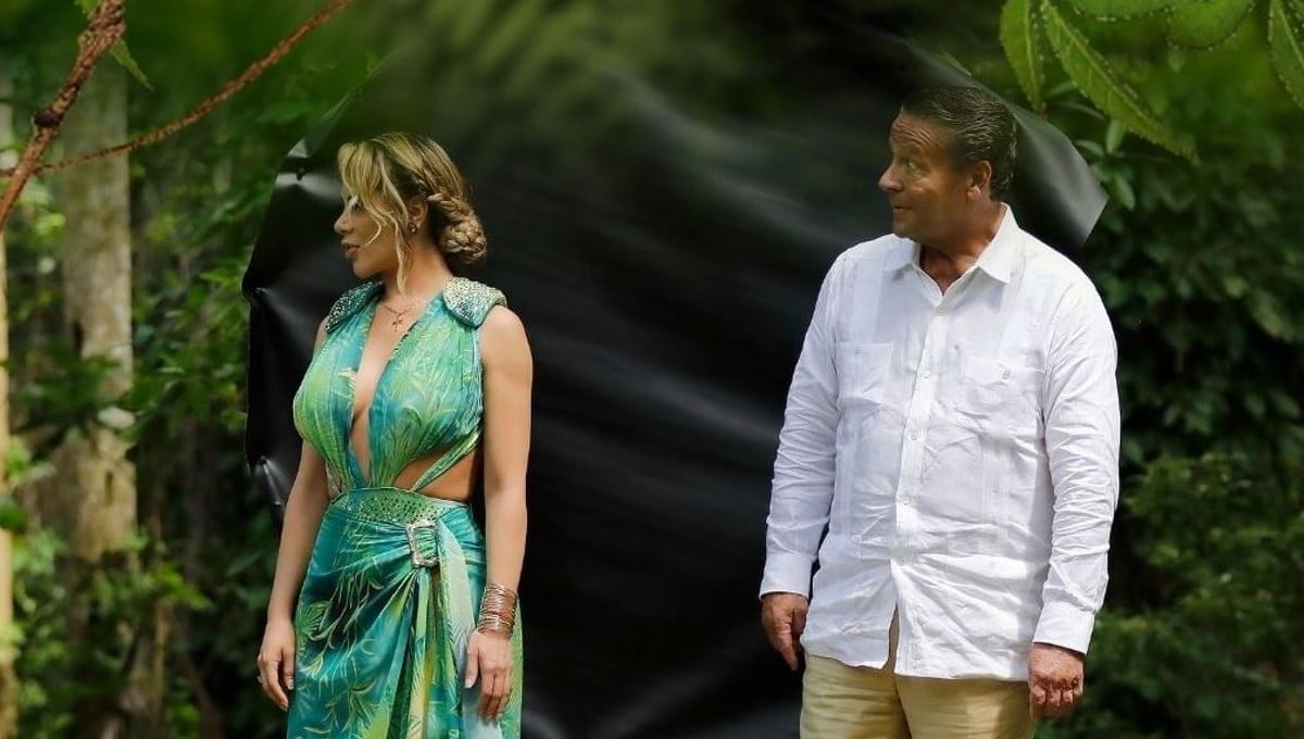 Alfredo Adame se hace tatuaje con el nombre de Magaly Chávez en un