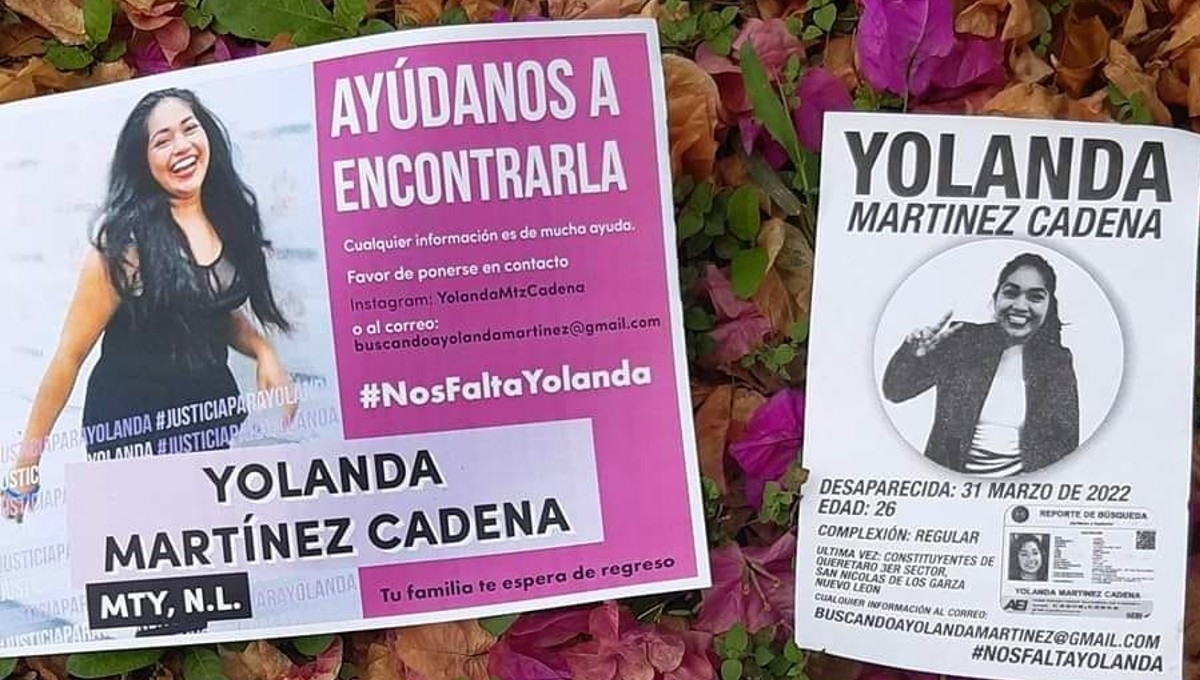 Gobierno de NL ofrece recompensa por información sobre el paradero de Yolanda  Martínez Cadena | Quinto Poder