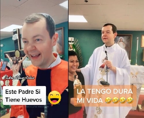 Quién es Adam Kotas, el padre polaco que se hizo viral en TikTok por sus  chistes y albures? | Quinto Poder