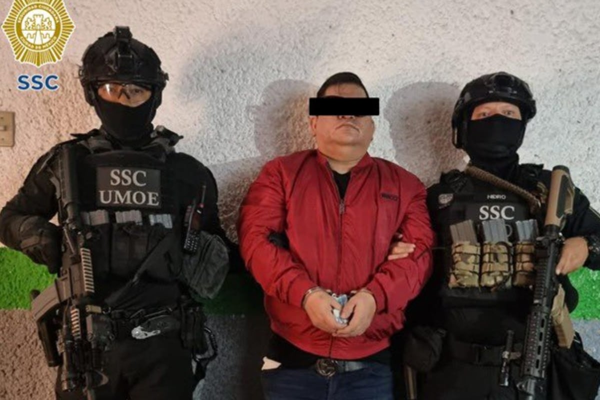 Detienen En Cdmx A José Bernabé La Vaca Presunto Líder De Los Mezcales Aliados Del Cjng 4103