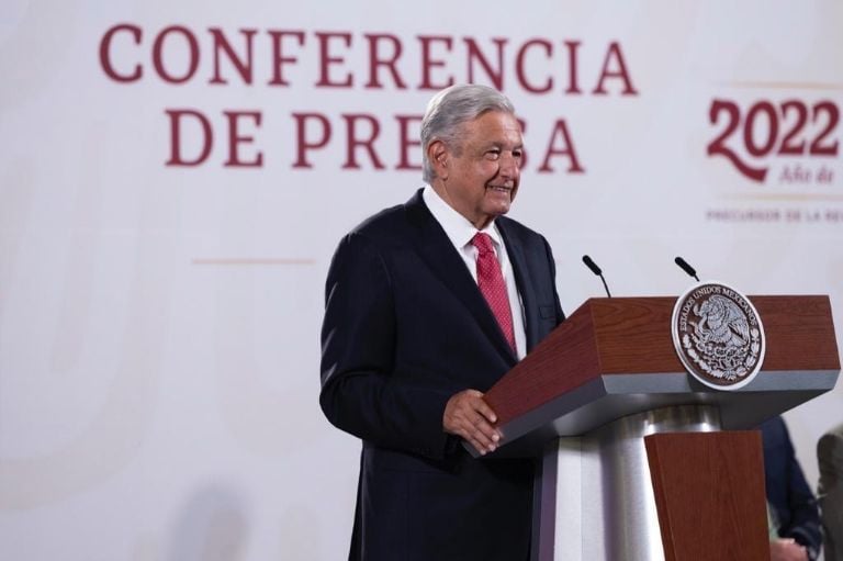 Andrés Manuel López Obrador habla del sismo. 