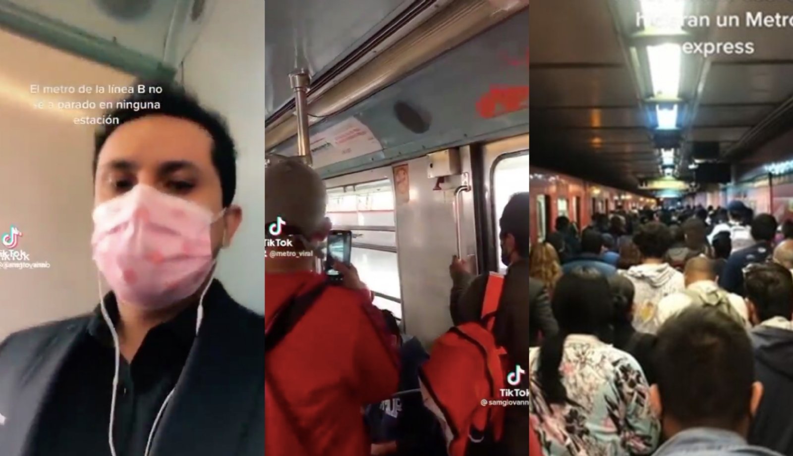 VIDEO| Usuarios Del Metro Denuncian Que Convoy De La Línea B No Hizo ...