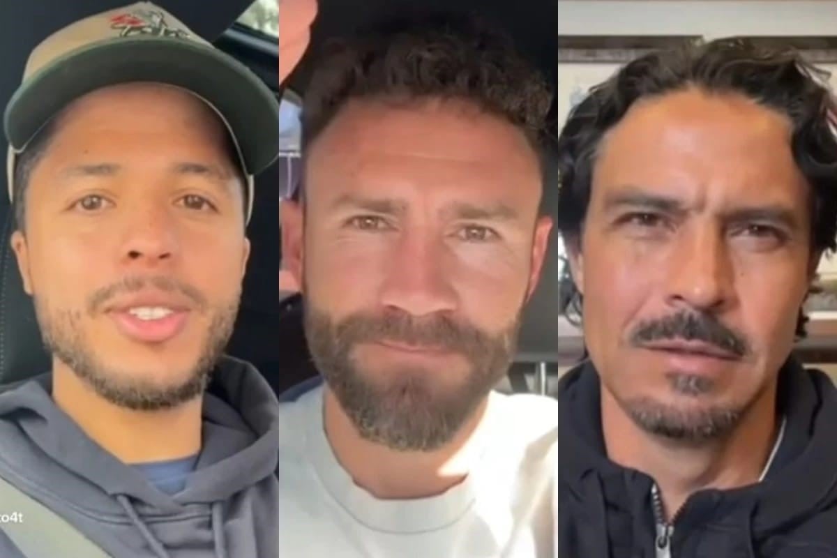 Giovani dos Santos y Miguel Layún  muestran su apoyo a Adán Augusto López para 2024