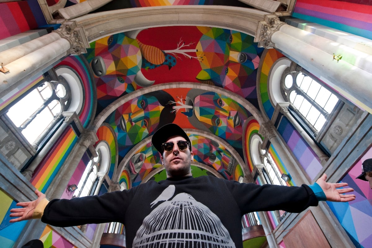La experiencia inmersiva del artista Okuda San Miguel llega por primera vez a México