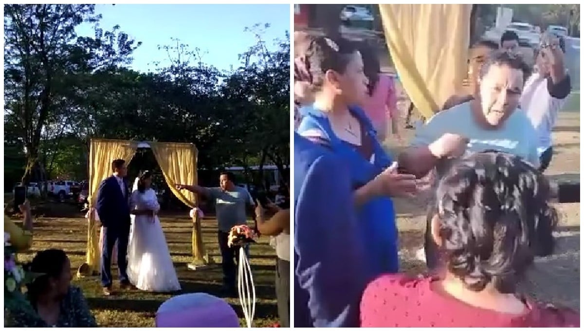 Papá Interrumpe Boda Y Reclama Al Novio Por No Casarse Con Su Hija: Me ...