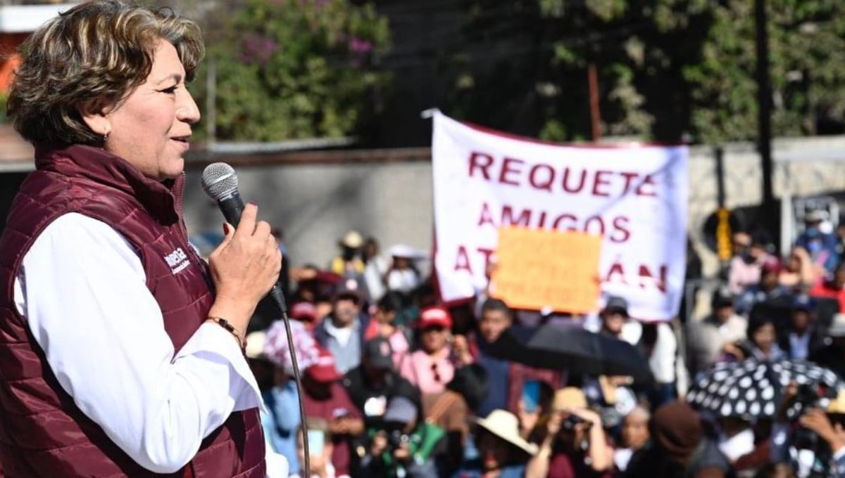 Delfina Gómez llama a simpatizantes a “no vender su dignidad” 