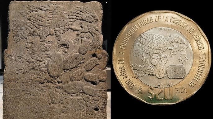 Compran Moneda De 20 Pesos De La Fundación Lunar De Tenochtitlán En 900 Mil Características