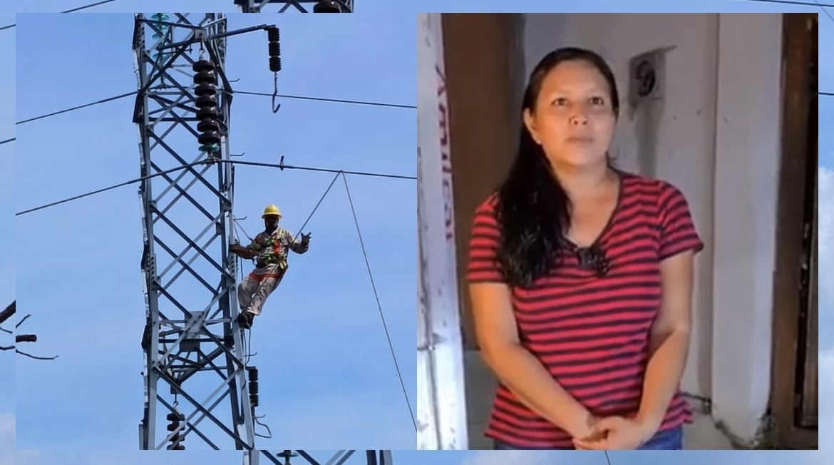 "Nos volvió un poco la alegría", vecina de Acapulco agradece apoyo tras restablecimiento de la luz