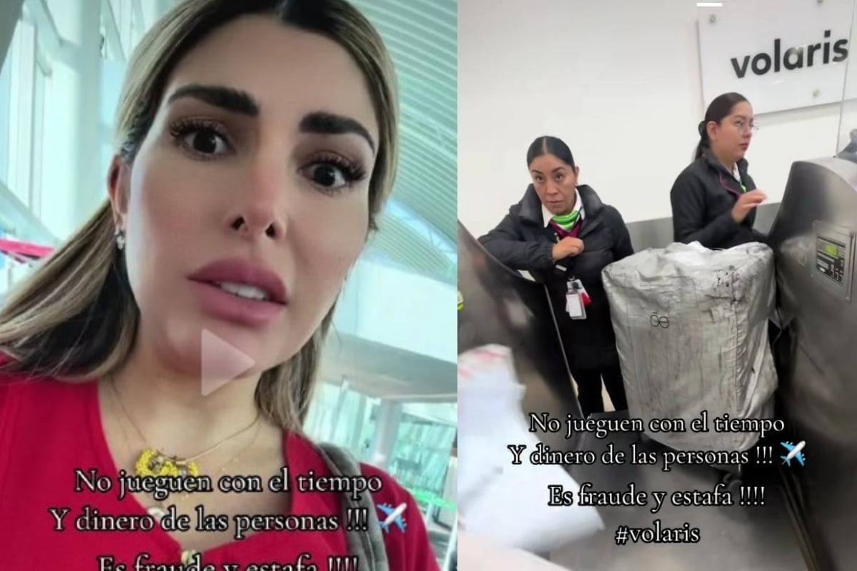 'Es fraude y estafa': Influencer venezolana expone presunto engaño de Volaris