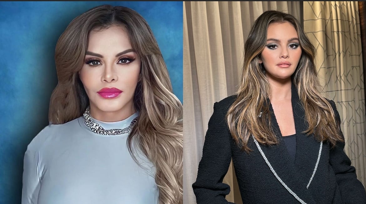 ¡Como dos gotas de agua!: usuarios comparan el nuevo look de Selena Gomez con Lucia Méndez