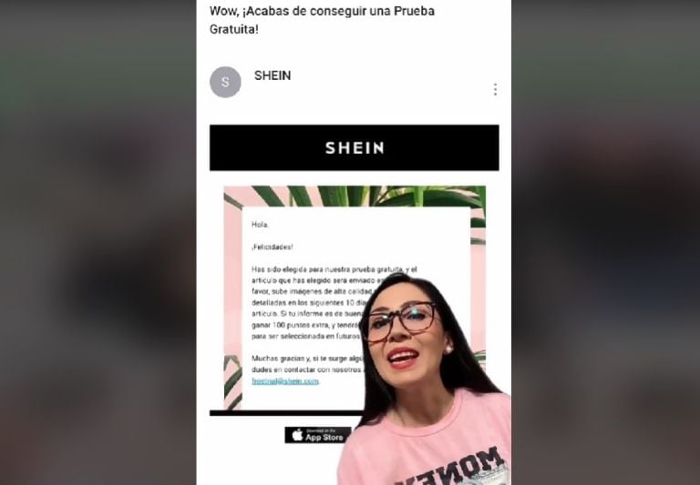 Shein prueba gratuita online mujer