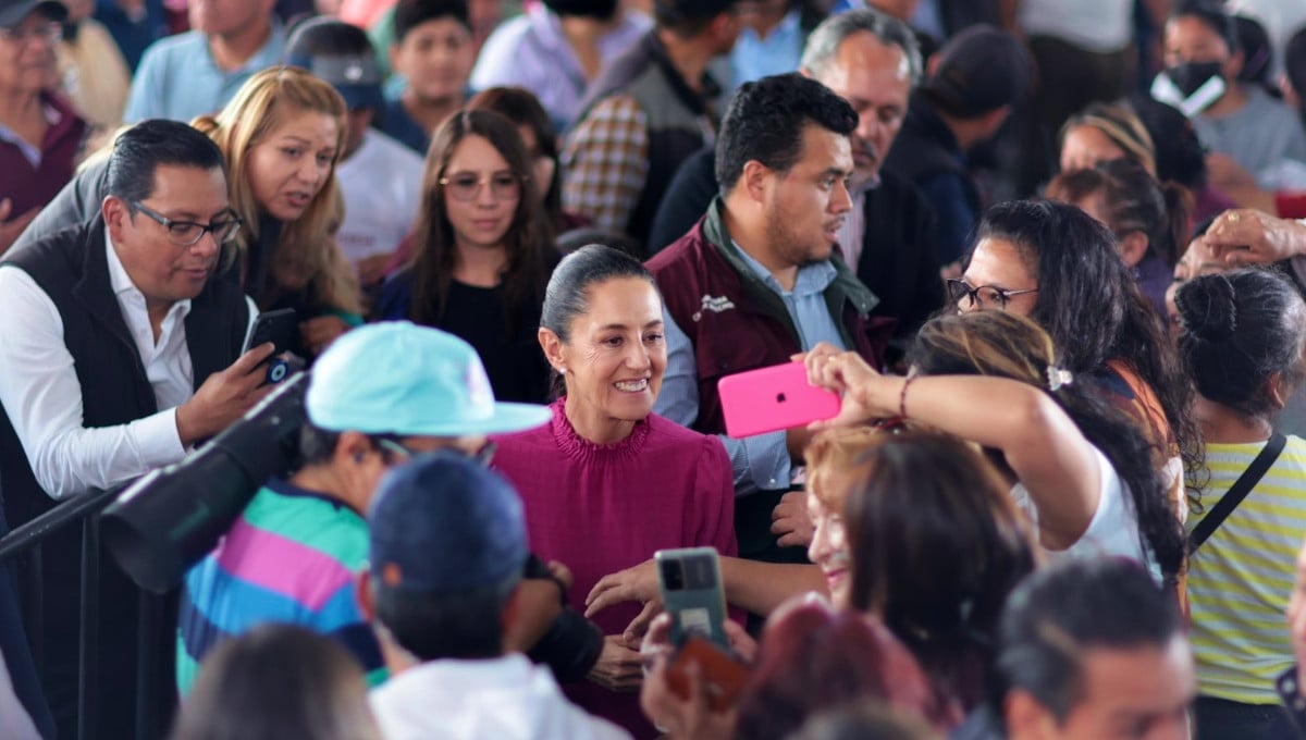 Sheinbaum adelante en encuesta rumbo a la presidencia