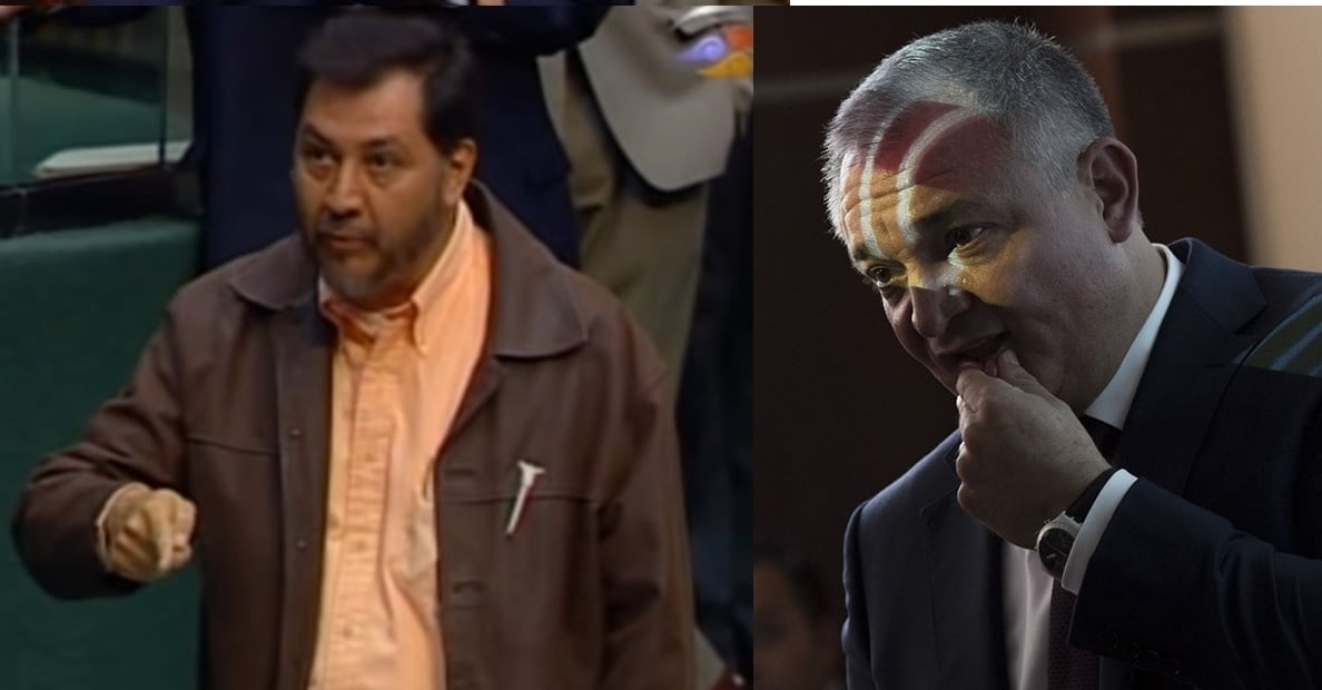 Así fue cuando Fernández Noroña increpó a García Luna ante las cámaras