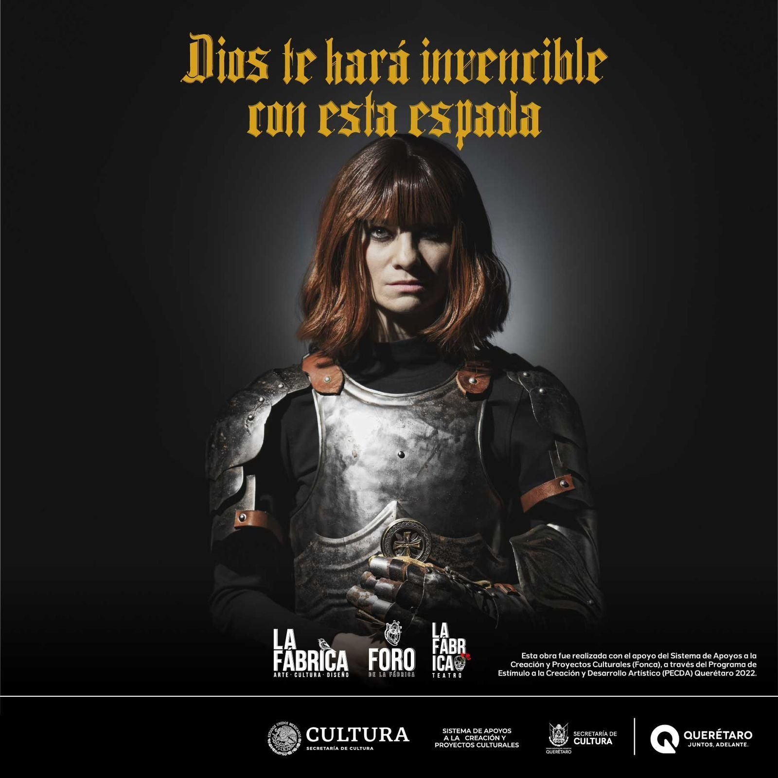 Dios te hará invencible con la espada: una obra sobre la violencia de género en México