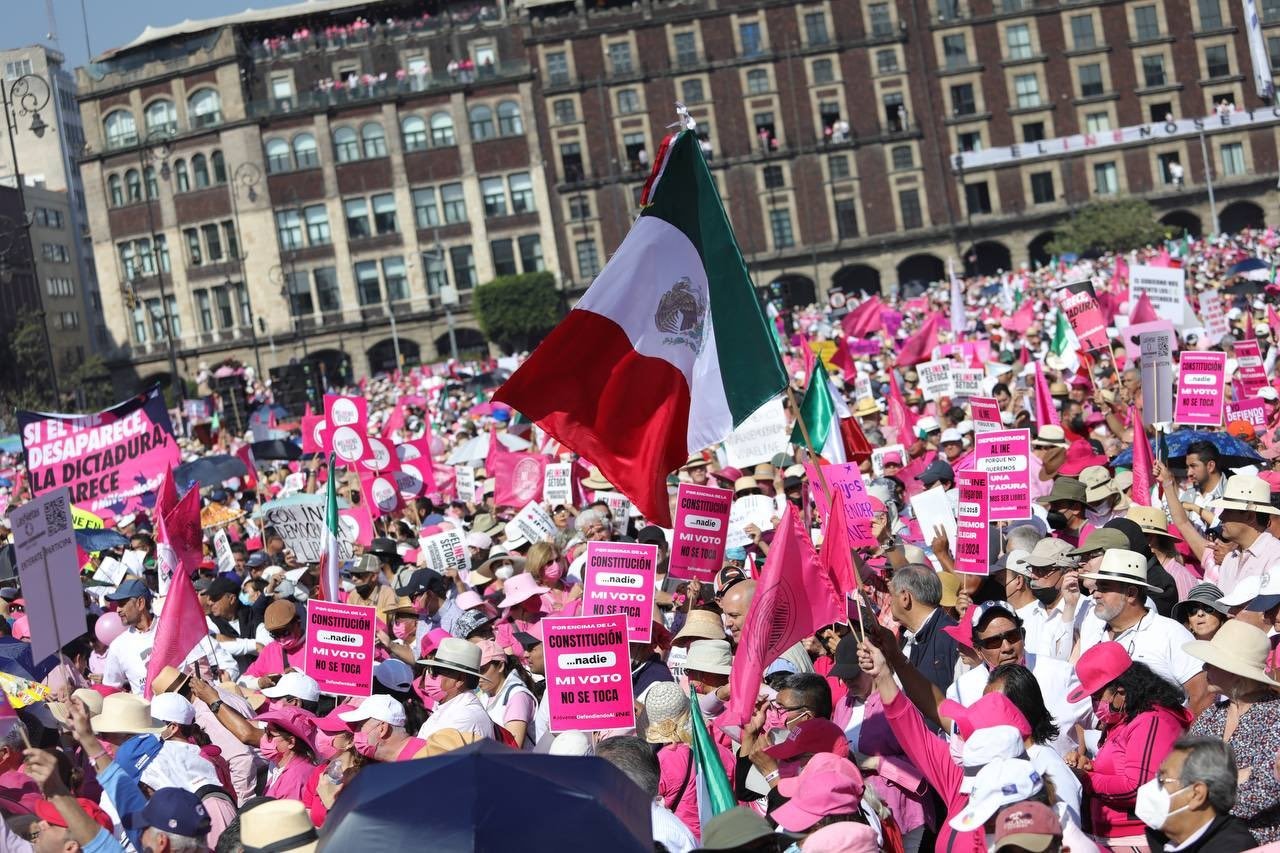 "Mi Voto No Se Toca" ¿Cuántas Personas Asistieron A Marcha En Defensa ...