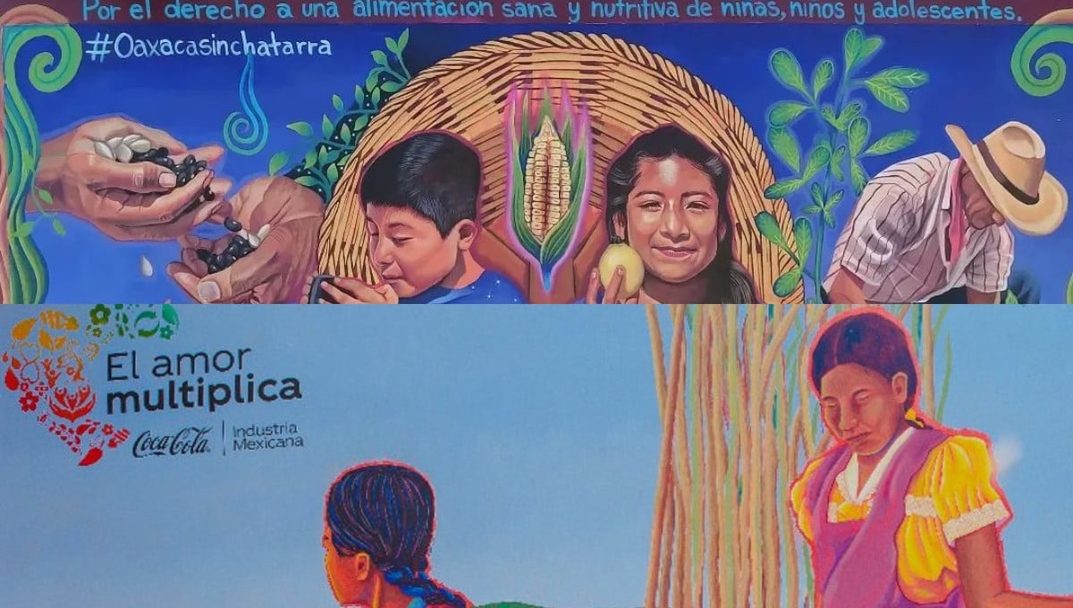 Acusan a Coca-Cola de plagiar una campaña contra la 'chatarra' en Oaxaca
