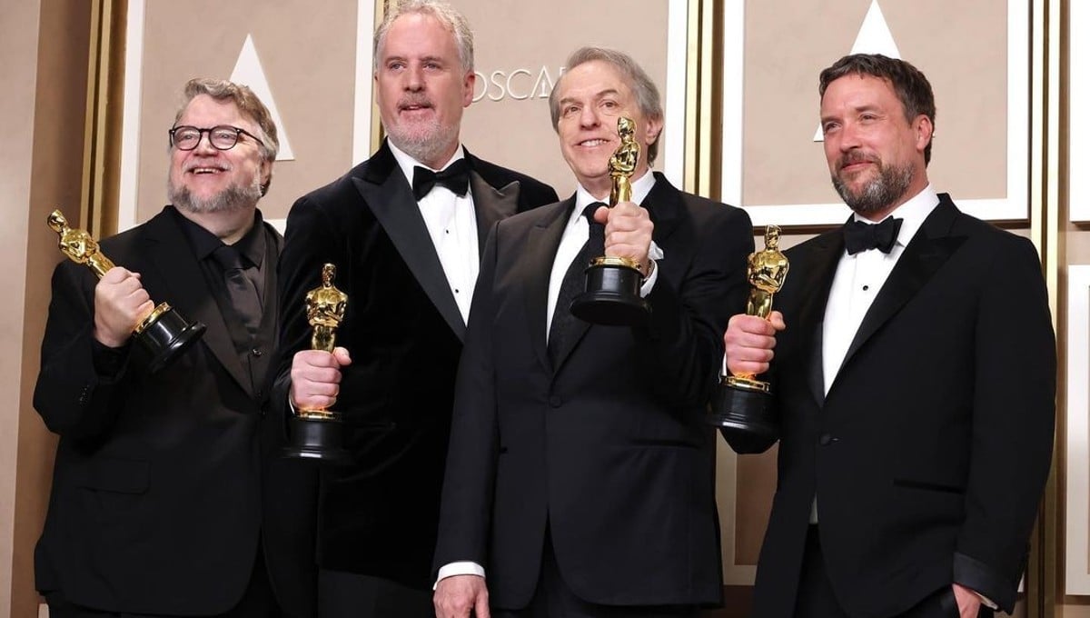 Guillermo del Toro se lleva el Oscar por Mejor Película Animada con Pinocho