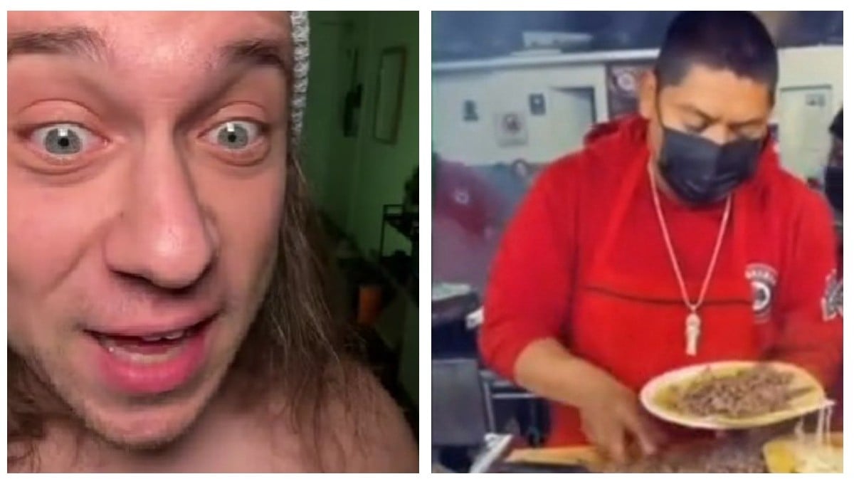 TikToker extranjero llama gordos a los mexicanos y critica su gastronomía