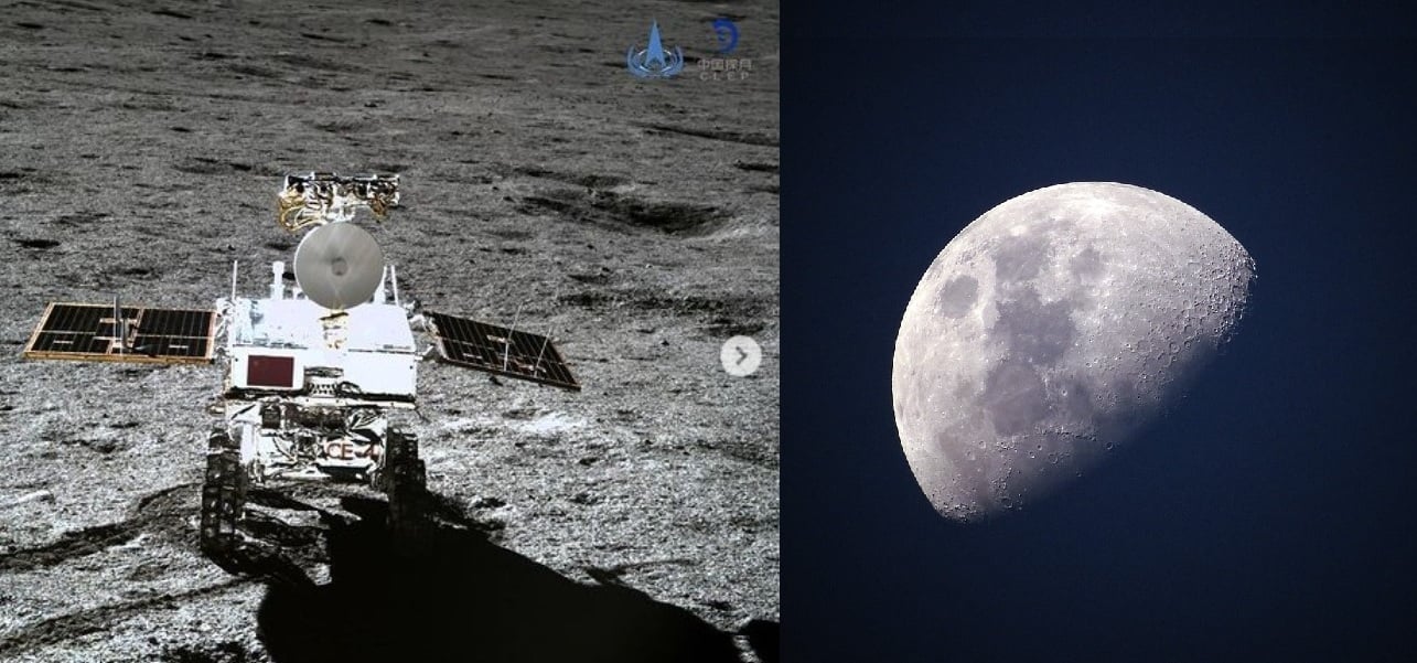 Misión china en la luna descubre grandes reservas de agua