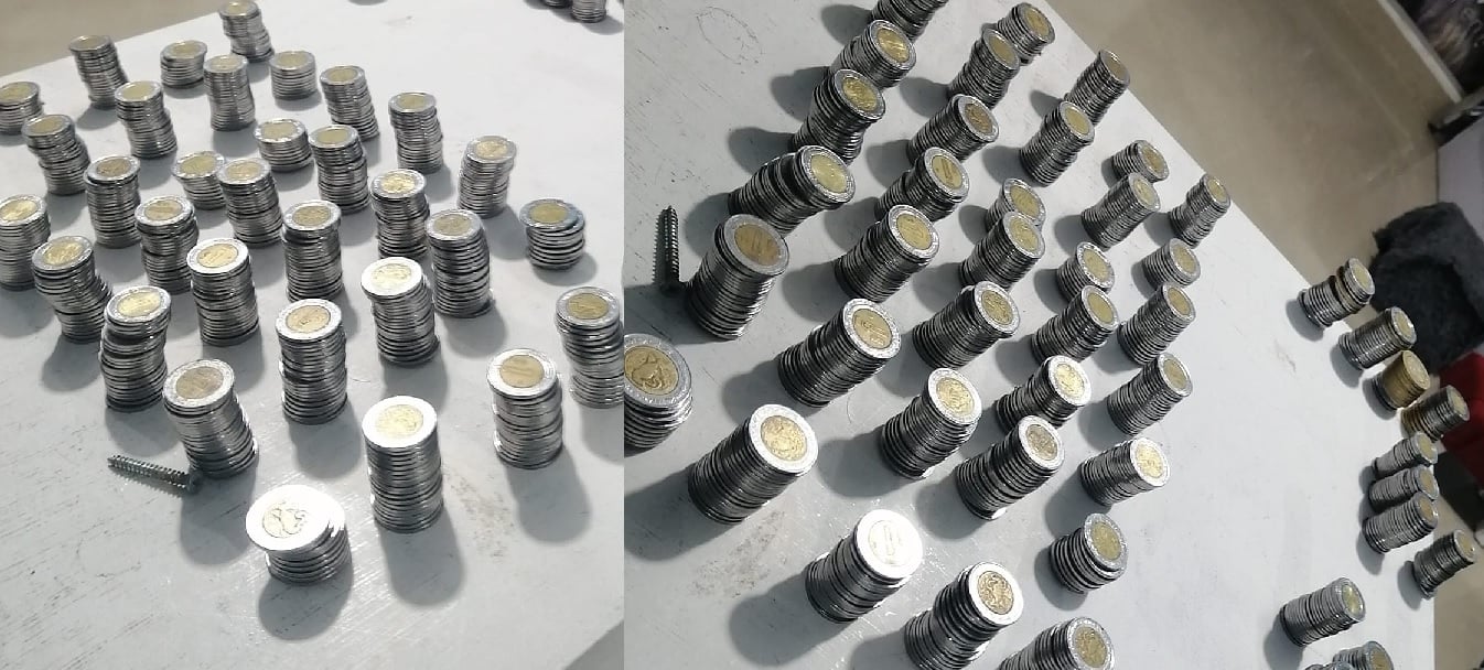 Cerillito paga mil 500 pesos con monedas y se hace viral