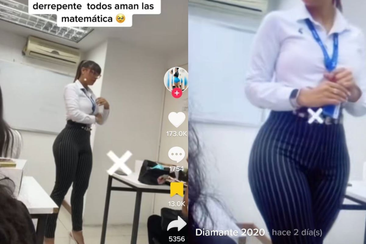 Maestra de matemáticas se roba el corazón de la redes por su belleza